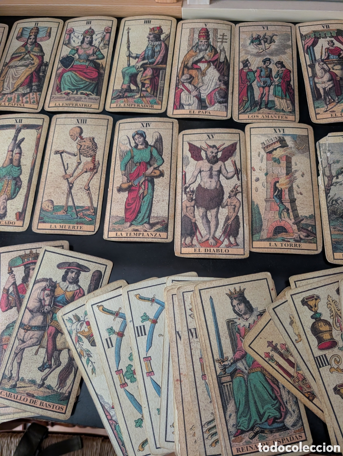 Otros art&iacute;culos de coleccionismo en papel: Tarot de Mil&aacute;n 1835. &rdquo;Facs&iacute;mil&rdquo; - Foto 4