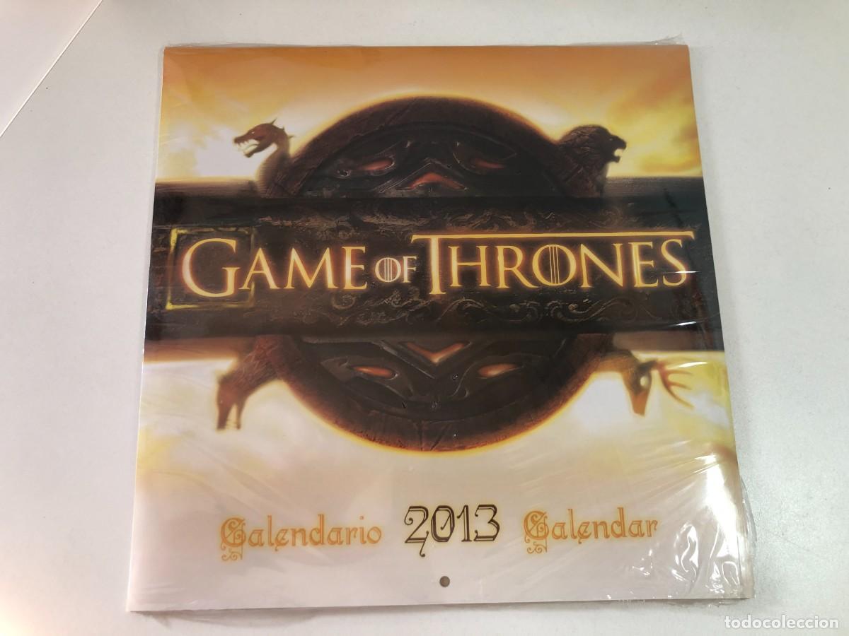 Otros art&iacute;culos de coleccionismo en papel: Game of Thrones calendario 2013 oficial HBO SD Toys precintado Juego de Tronos