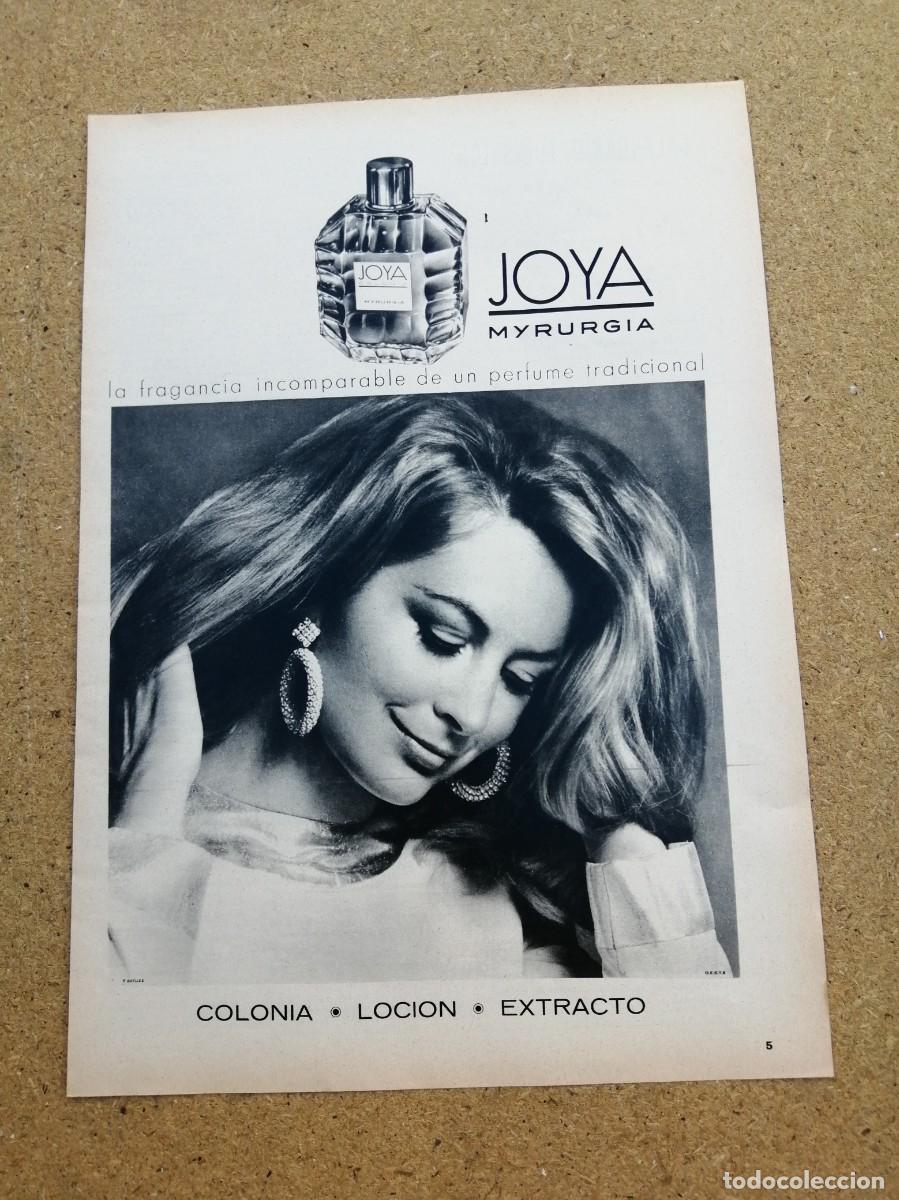 Otros art&iacute;culos de coleccionismo en papel: ANUNCIO. JOYA DE MYRURGIA