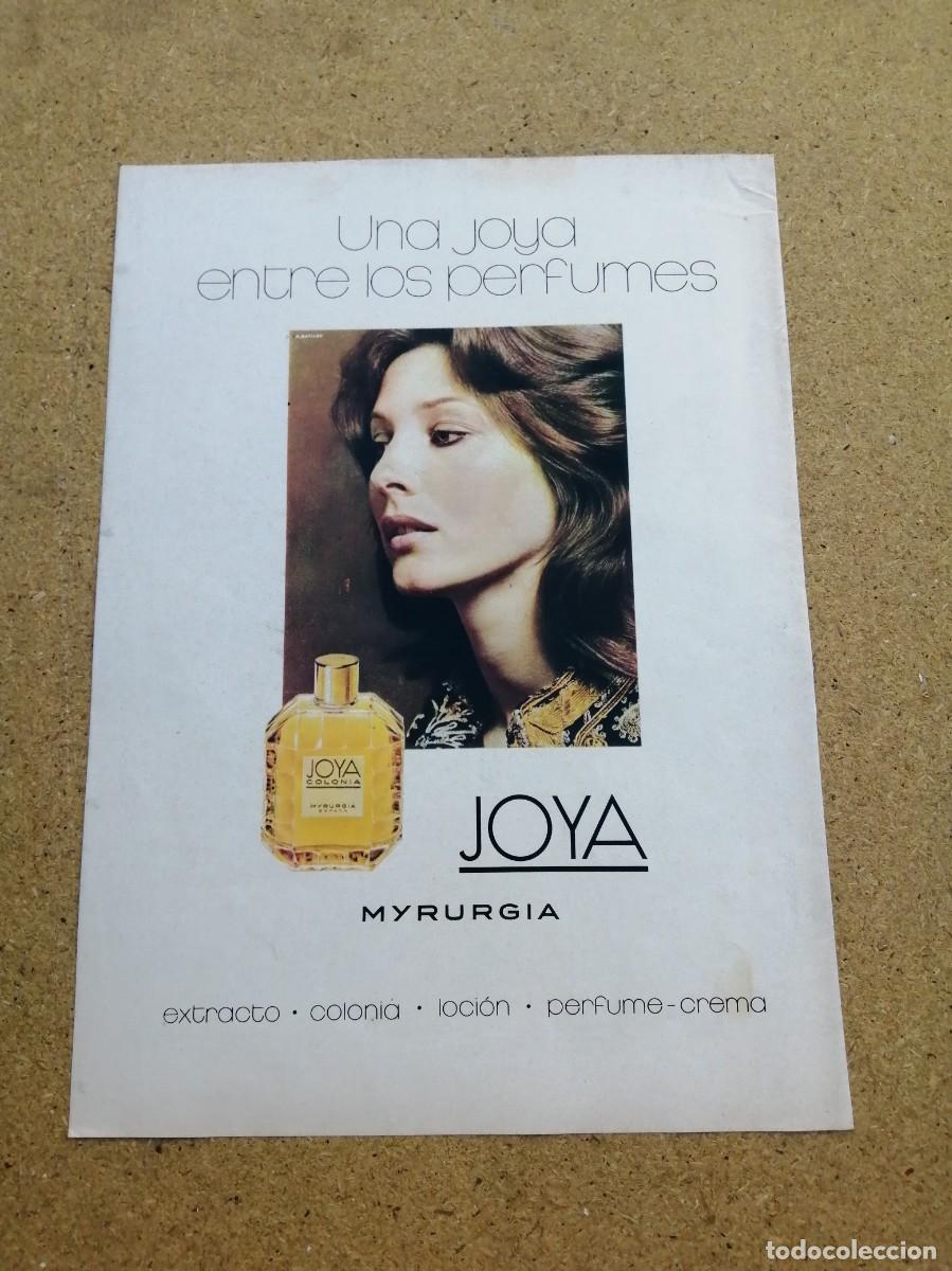Otros art&iacute;culos de coleccionismo en papel: ANUNCIO. JOYA DE MYRURGIA