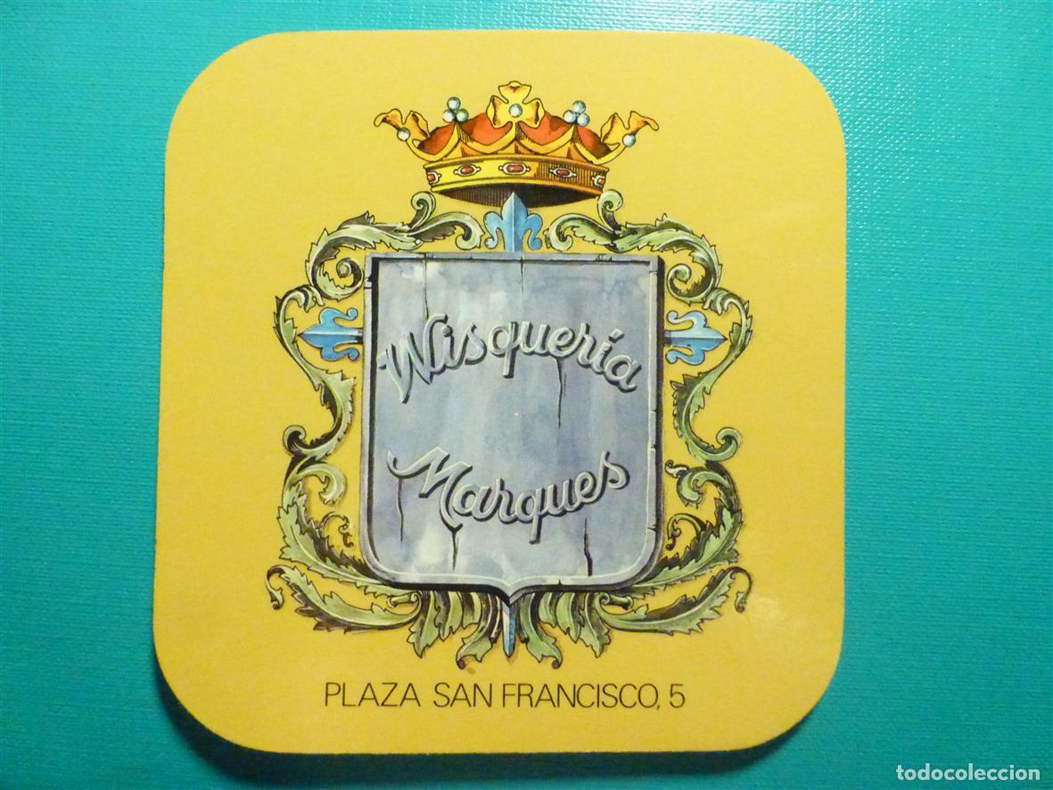 Otros art&iacute;culos de coleccionismo en papel: Posavasos Pubs y Discotecas - Disco-Bar Pub - Wisquer&iacute;a Marques - Plaza San Francisco, 5 - Zaragoza