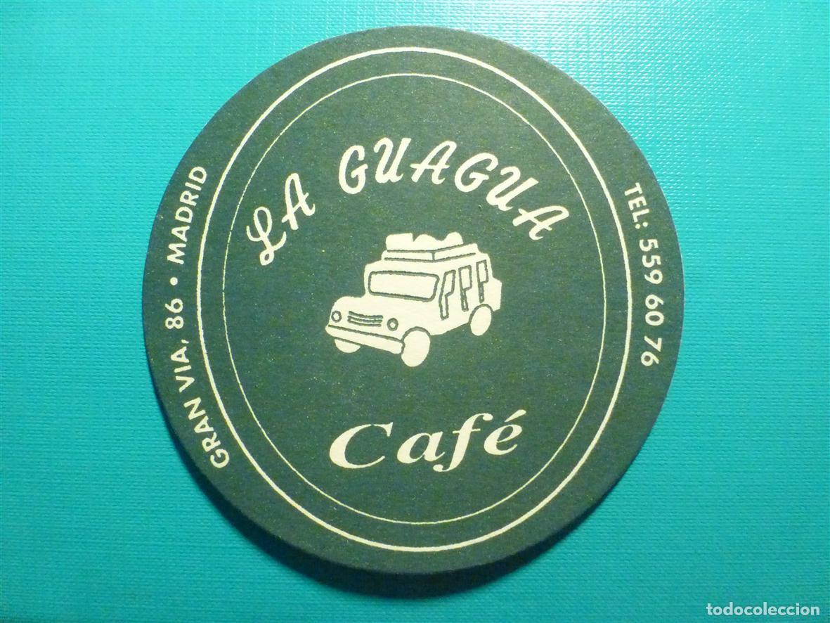 Otros art&iacute;culos de coleccionismo en papel: Posavasos Pubs y Discotecas - Disco-Bar Pub - La Guagua Caf&eacute; - Gran V&iacute;a, 86, Madrid