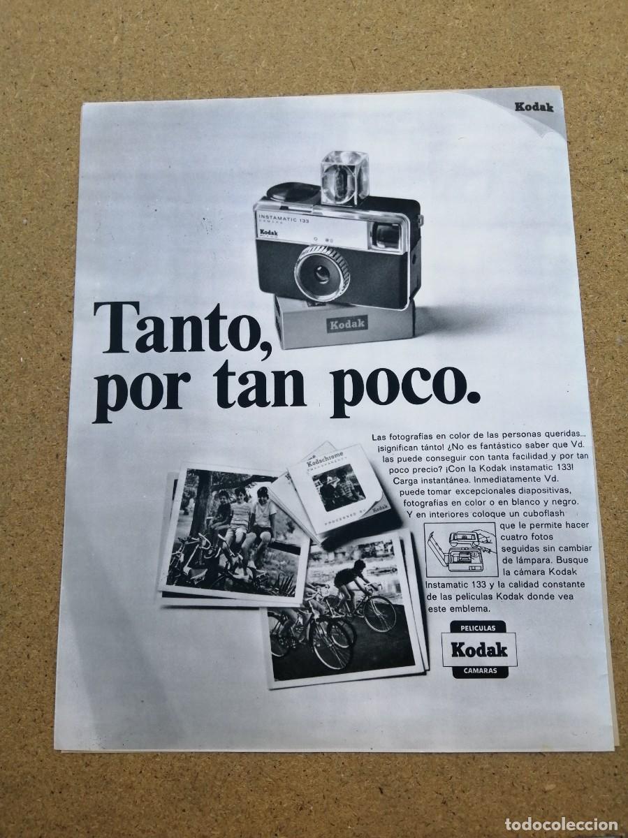 Otros art&iacute;culos de coleccionismo en papel: ANUNCIO. KODAK INSTAMATIC