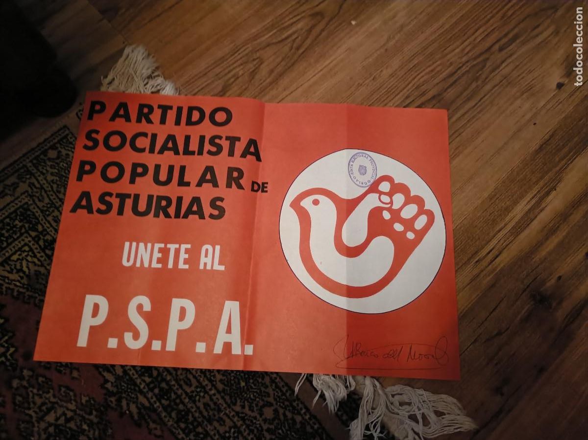 Otros art&iacute;culos de coleccionismo en papel: PROPAGANDA POL&Iacute;TICA ELECTORAL PSP PARTIDO SOCIALISTA POPULAR CARTEL