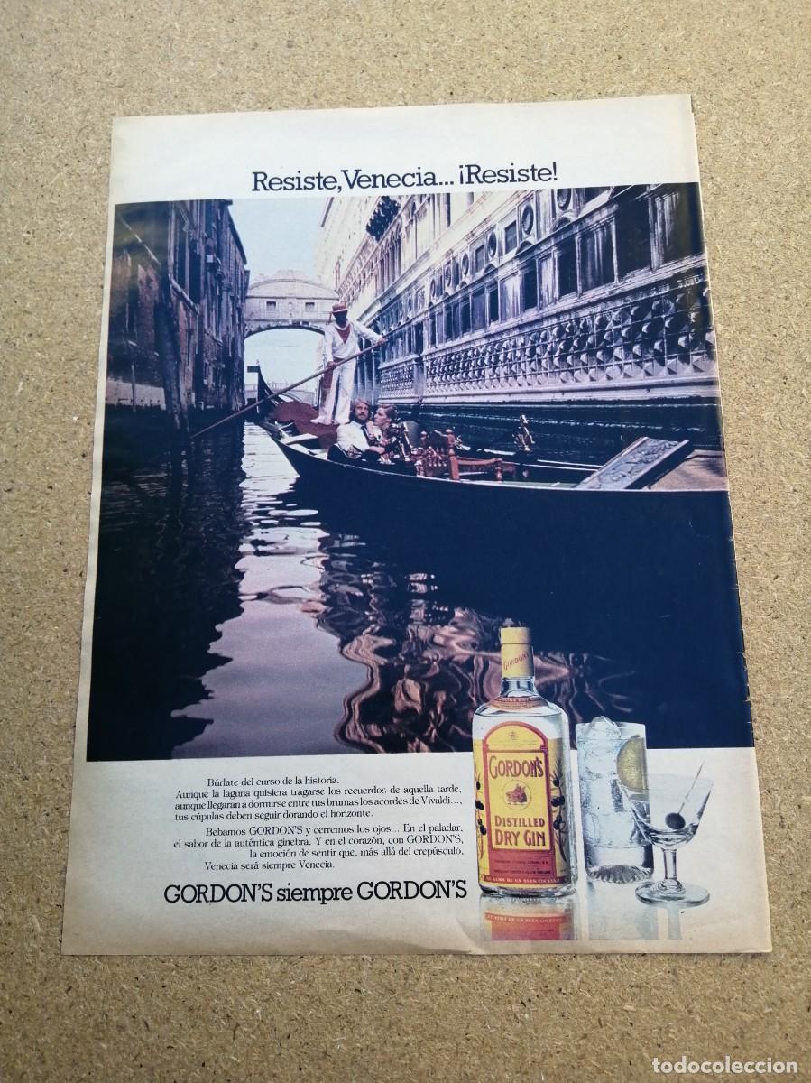 Otros art&iacute;culos de coleccionismo en papel: ANUNCIO. GINEBRA GORDON'S