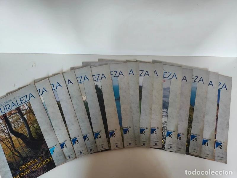 Otros art&iacute;culos de coleccionismo en papel: Lote 14 fasc&iacute;culos Enciclopedia de la Naturaleza Espa&ntilde;ola Diario 16