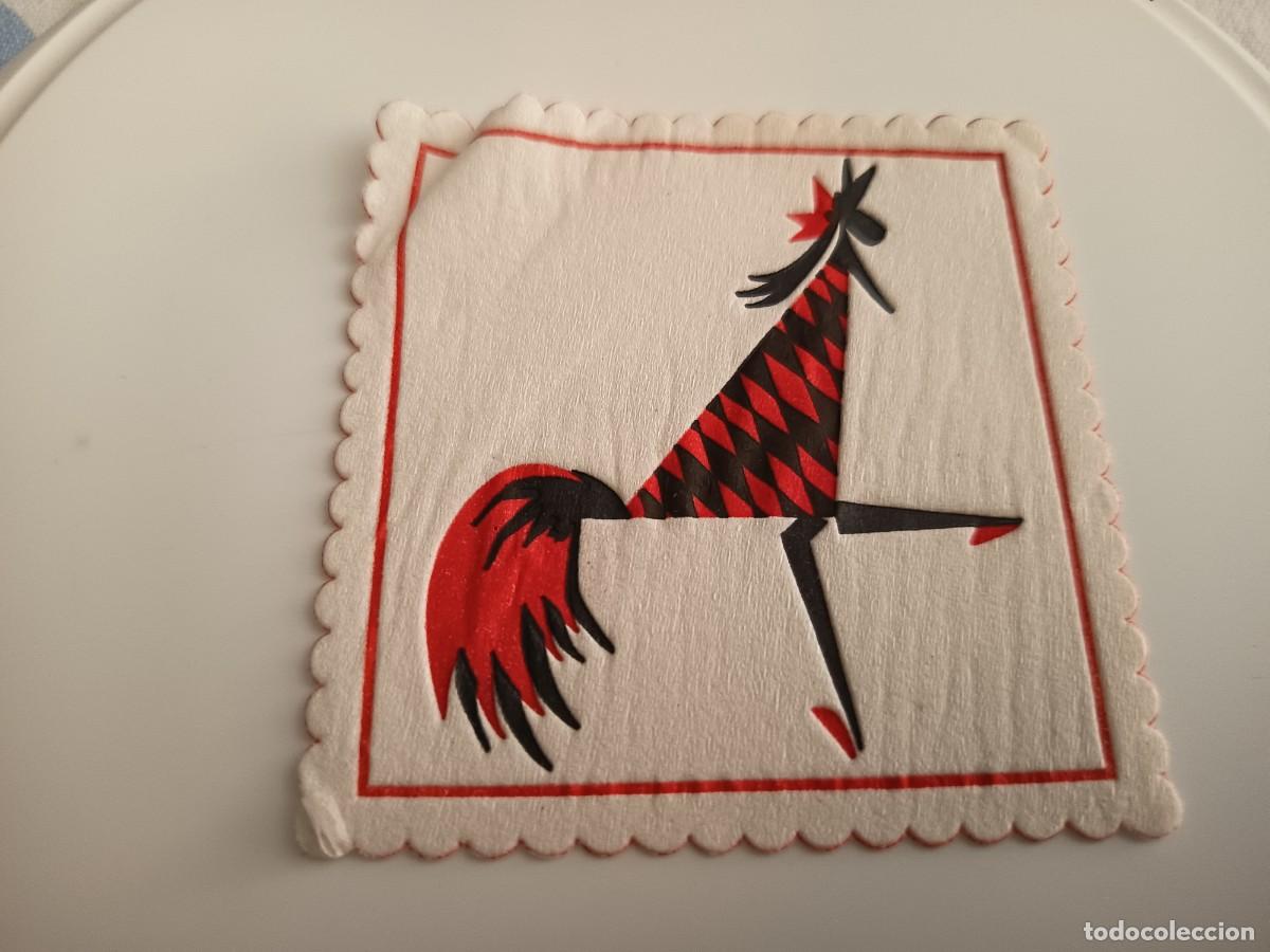 Otros art&iacute;culos de coleccionismo en papel: POSAVASOS GALLO A IDENTIFICAR
