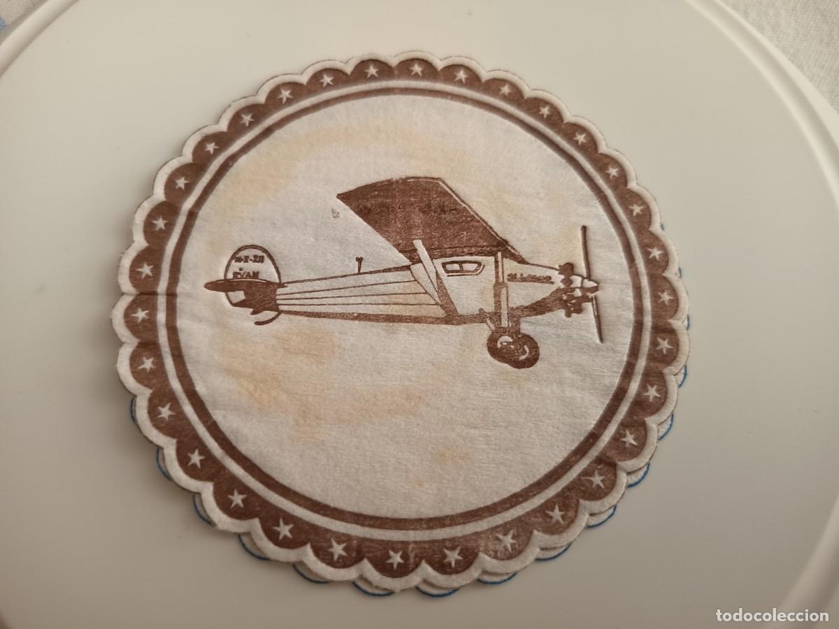 Otros art&iacute;culos de coleccionismo en papel: POSAVASOS TEMA AERONAUTICA A IDENTIFICAR
