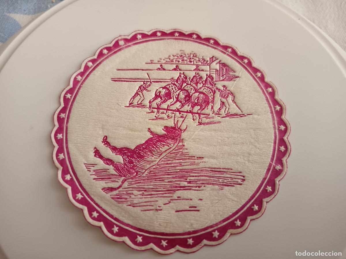 Otros art&iacute;culos de coleccionismo en papel: POSAVASOS TEMA TAUROMAQUIA A IDENTIFICAR