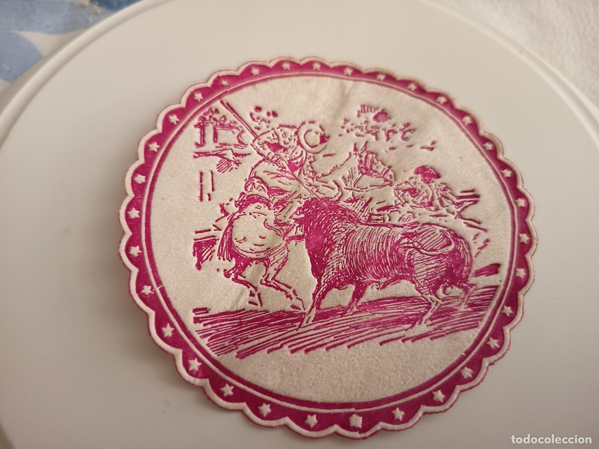 Otros art&iacute;culos de coleccionismo en papel: POSAVASOS TEMA TAUROMAQUIA A IDENTIFICAR