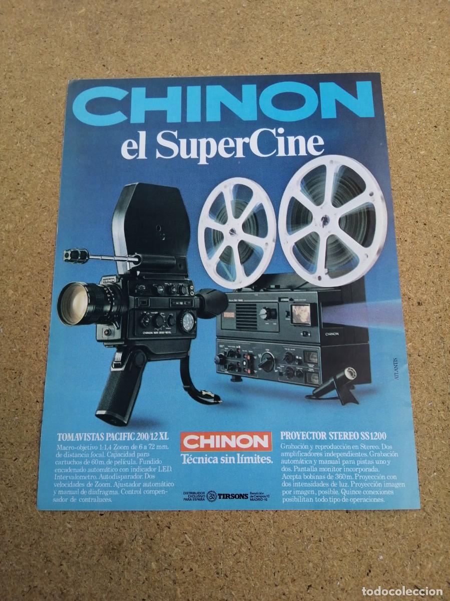 Otros art&iacute;culos de coleccionismo en papel: ANUNCIO. CHINON EL SUPER CINE