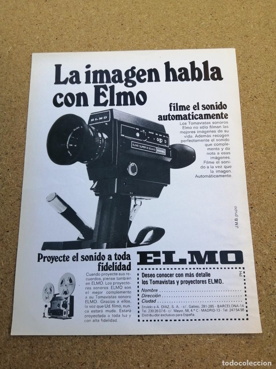 Otros art&iacute;culos de coleccionismo en papel: ANUNCIO. LA IMAGEN HABLA CON ELMO