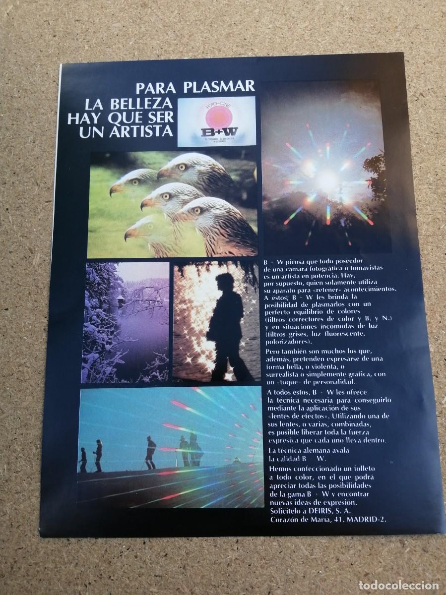 Otros art&iacute;culos de coleccionismo en papel: ANUNCIO. FOTO CINE B W