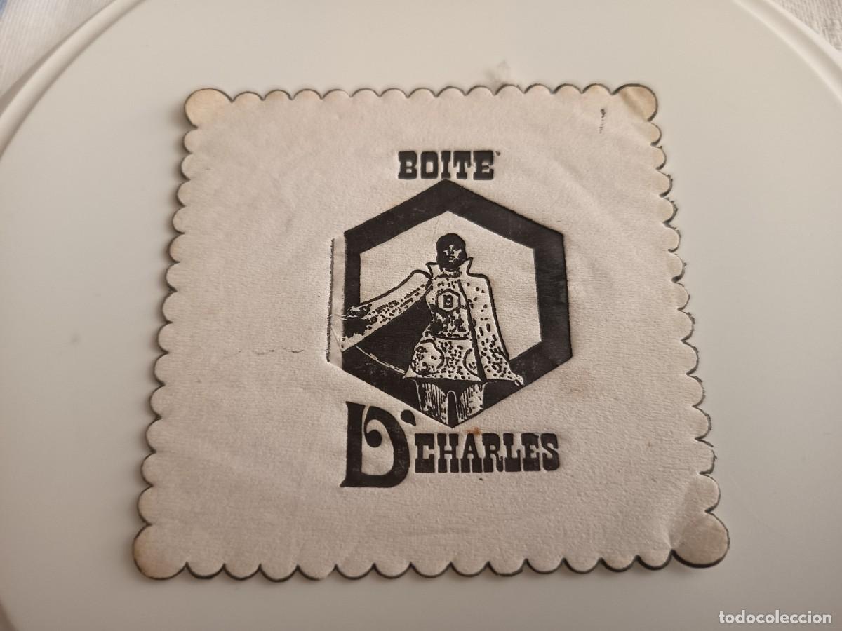 Otros art&iacute;culos de coleccionismo en papel: POSAVASOS BOITE D'CHARLESL-BARCELONA