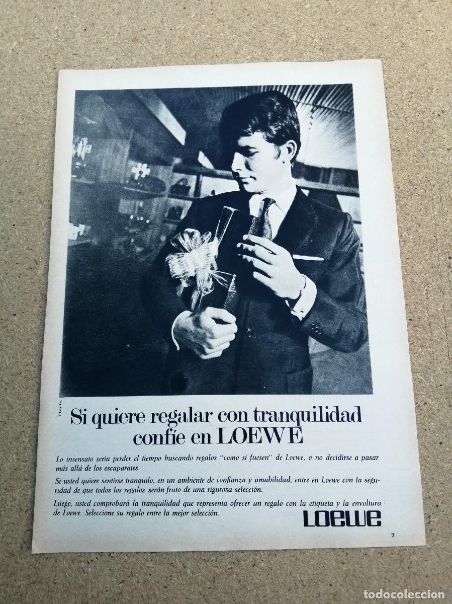 Otros art&iacute;culos de coleccionismo en papel: ANUNCIO. LOEWE PARA HOMBRE