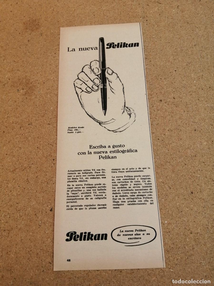 Otros art&iacute;culos de coleccionismo en papel: ANUNCIO. LA NUEVA ESTILOGRAFICA PELIKAN