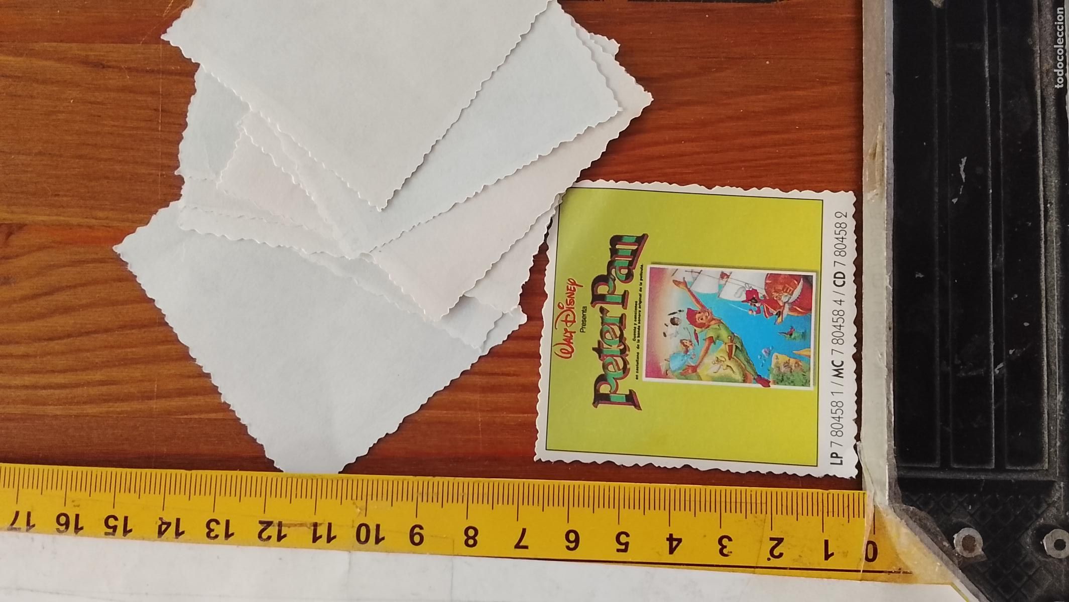 Otros art&iacute;culos de coleccionismo en papel: CROMO VALE PUBLICITARIO TROQUELADO WALT DISNEY - PETER PAN