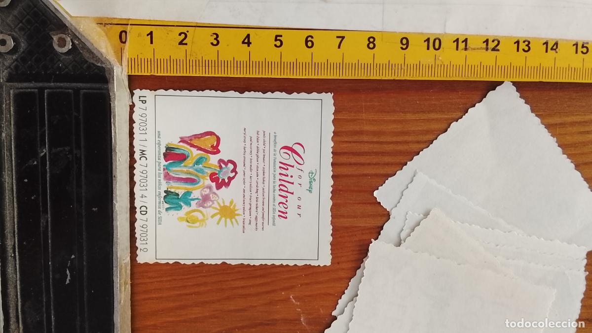 Otros art&iacute;culos de coleccionismo en papel: CROMO VALE PUBLICITARIO TROQUELADO WALT DISNEY - FOR OUR CHILDREN