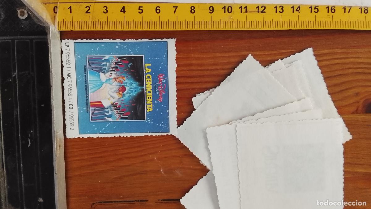Otros art&iacute;culos de coleccionismo en papel: CROMO VALE PUBLICITARIO TROQUELADO WALT DISNEY - LA CENICIENTA