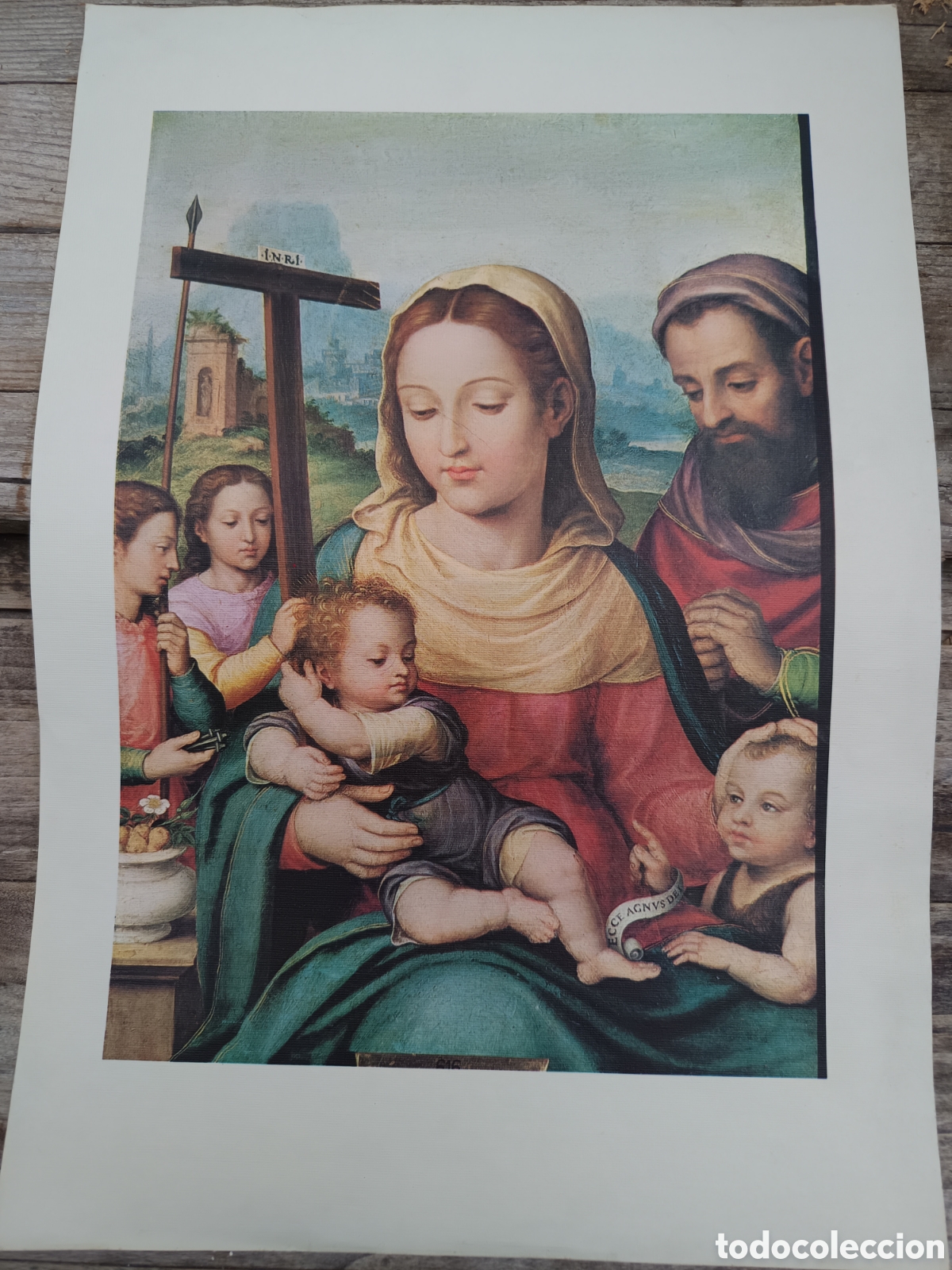 Otros art&iacute;culos de coleccionismo en papel: Lamina La Sagrada Familia