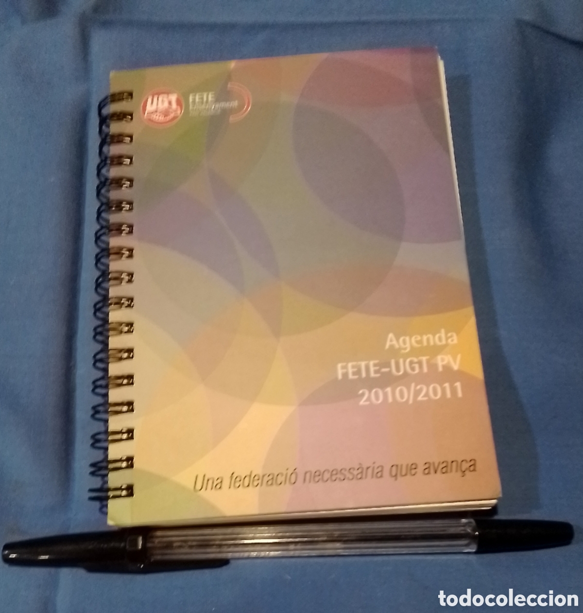 Otros art&iacute;culos de coleccionismo en papel: Agenda FETE-UGT PV 2010/2011