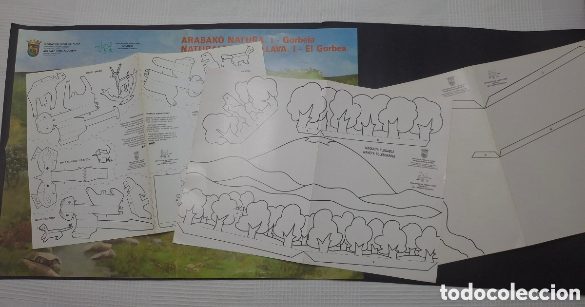 Otros art&iacute;culos de coleccionismo en papel: POSTER-MAQUETA &rdquo;EL GORBEA&rdquo; - Foto 2