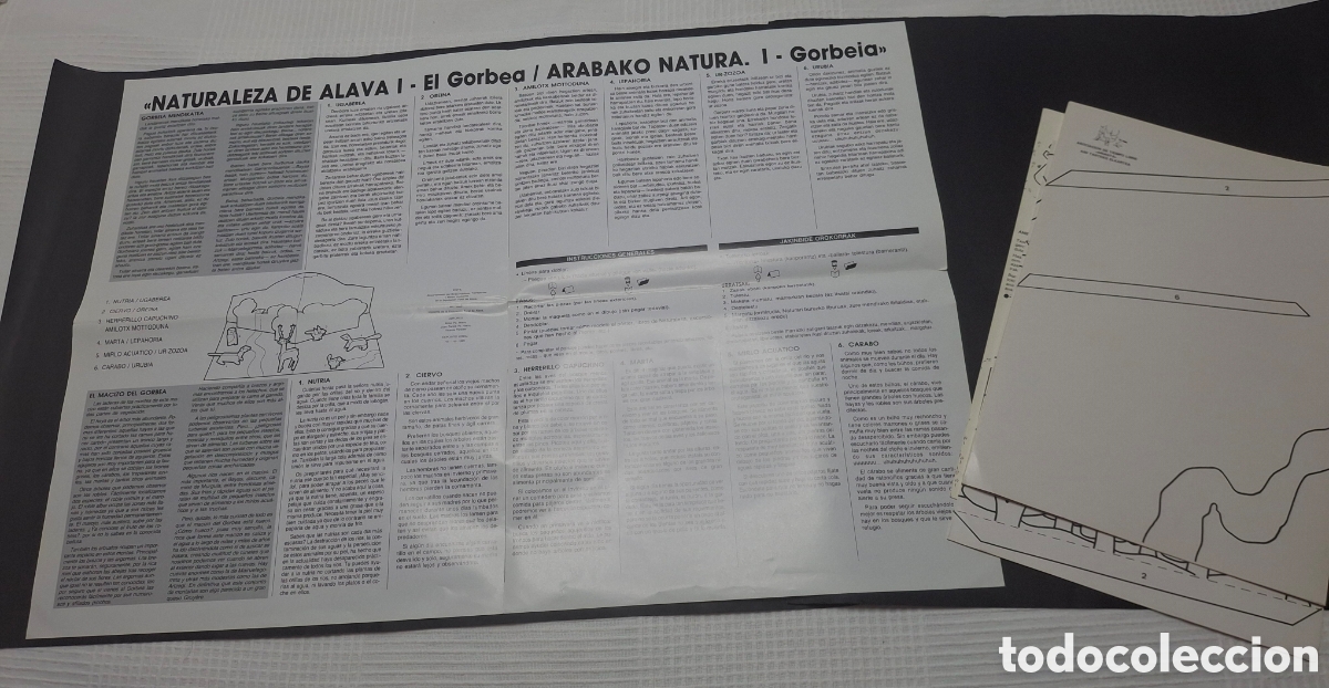 Otros art&iacute;culos de coleccionismo en papel: POSTER-MAQUETA &rdquo;EL GORBEA&rdquo; - Foto 3