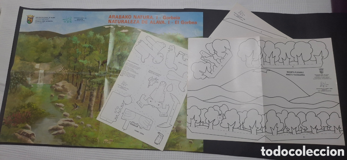 Otros art&iacute;culos de coleccionismo en papel: POSTER-MAQUETA &rdquo;EL GORBEA&rdquo;