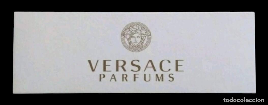 Otros art&iacute;culos de coleccionismo en papel: CARTA - TARJETA PERFUME VERSACE. TOTALMENTE NUEVA.