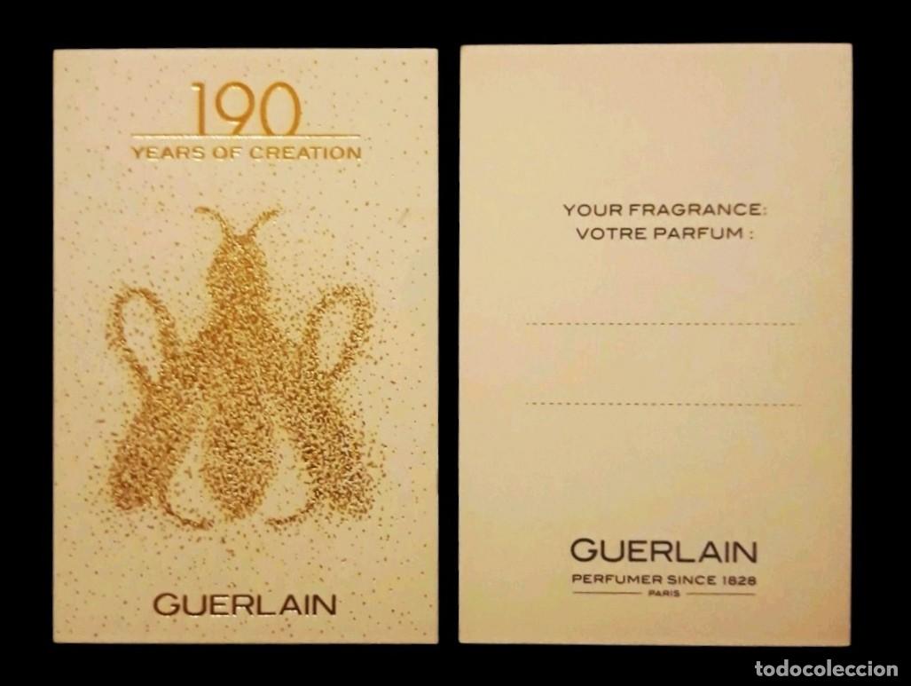 Otros art&iacute;culos de coleccionismo en papel: CARTA - TARJETA PERFUME GUERLAIN. TOTALMENTE NUEVA.
