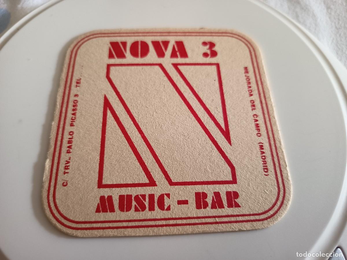 Paper Collecting Others: POSAVASOS MUSIC BAR NOVA 3-MEJORADA DEL CAMPO-MADRID