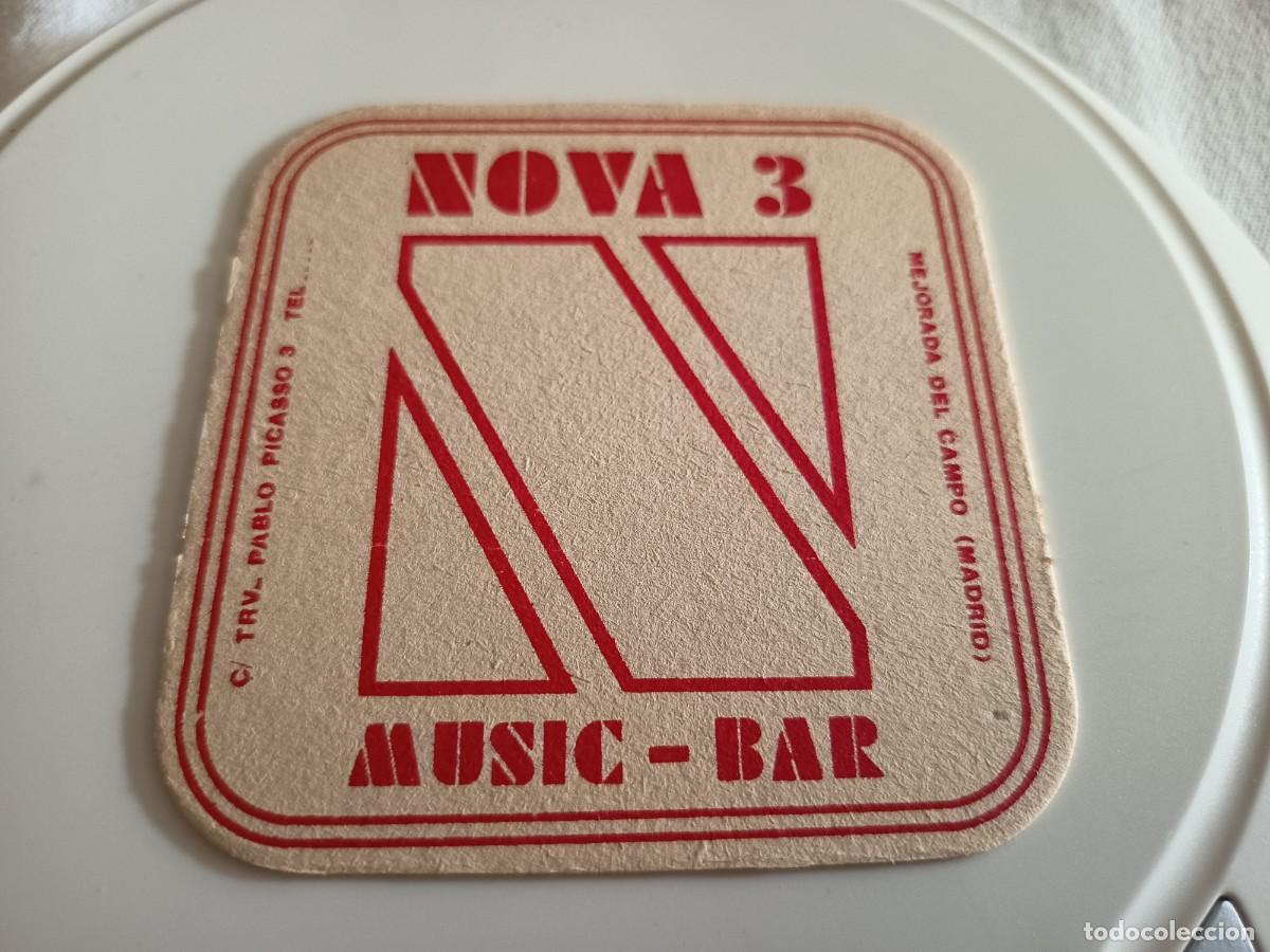 Paper Collecting Others: POSAVASOS MUSIC BAR NOVA 3-MEJORADA DEL CAMPO-MADRID