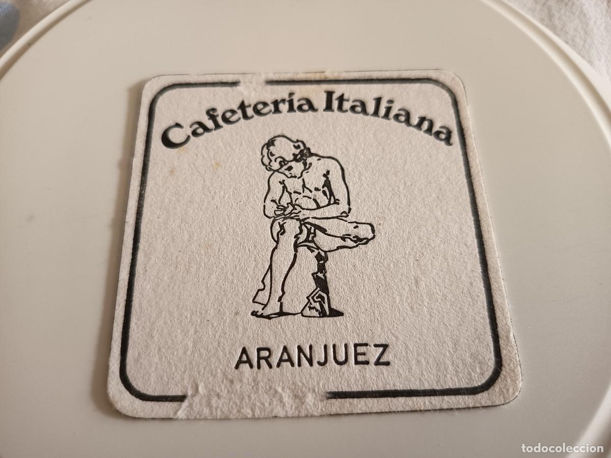 Otros art&iacute;culos de coleccionismo en papel: POSAVASOS CAFETERIA ITALIANA-ARANJUEZ-MADRID
