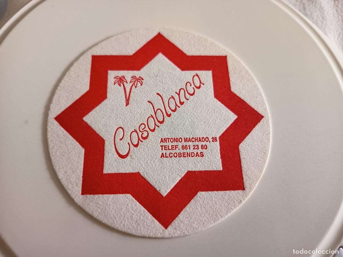 Otros art&iacute;culos de coleccionismo en papel: POSAVASOS PUB CASABLANCA-ALCOBENDAS-MADRID