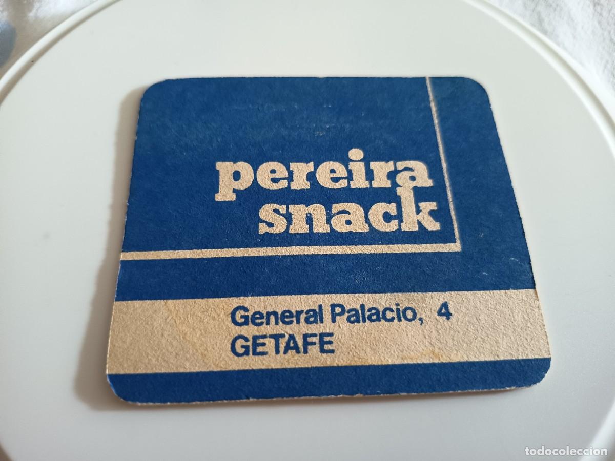 Otros art&iacute;culos de coleccionismo en papel: POSAVASOS SNACK PEREIRA- GETAFE-MADRID