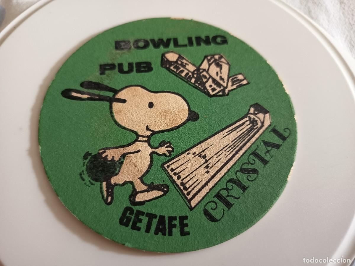 Otros art&iacute;culos de coleccionismo en papel: POSAVASOS PUB BOWLING CRISTAL- GETAFE-MADRID