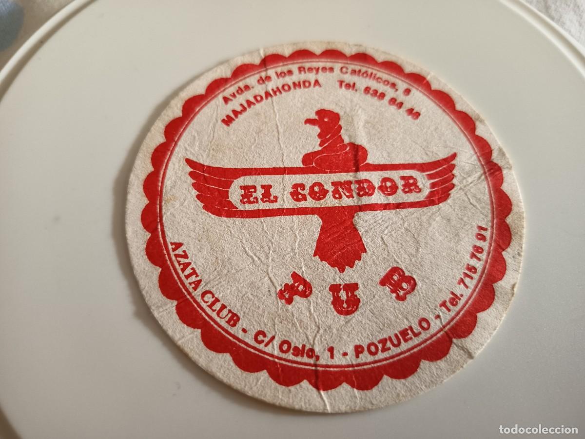 Otros art&iacute;culos de coleccionismo en papel: POSAVASOS PUB EL CONDOR-POZUELO DE ALARCON-MADRID