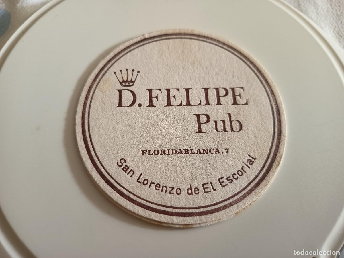 Otros art&iacute;culos de coleccionismo en papel: POSAVASOS PUB D. FELIPE-SAN LORENZO DEL ESCORIAL-MADRID
