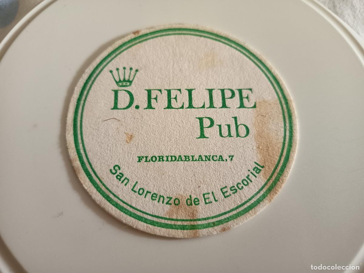 Otros art&iacute;culos de coleccionismo en papel: POSAVASOS PUB D. FELIPE-SAN LORENZO DEL ESCORIAL-MADRID