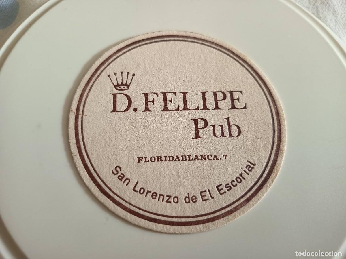 Otros art&iacute;culos de coleccionismo en papel: POSAVASOS PUB D. FELIPE-SAN LORENZO DEL ESCORIAL-MADRID