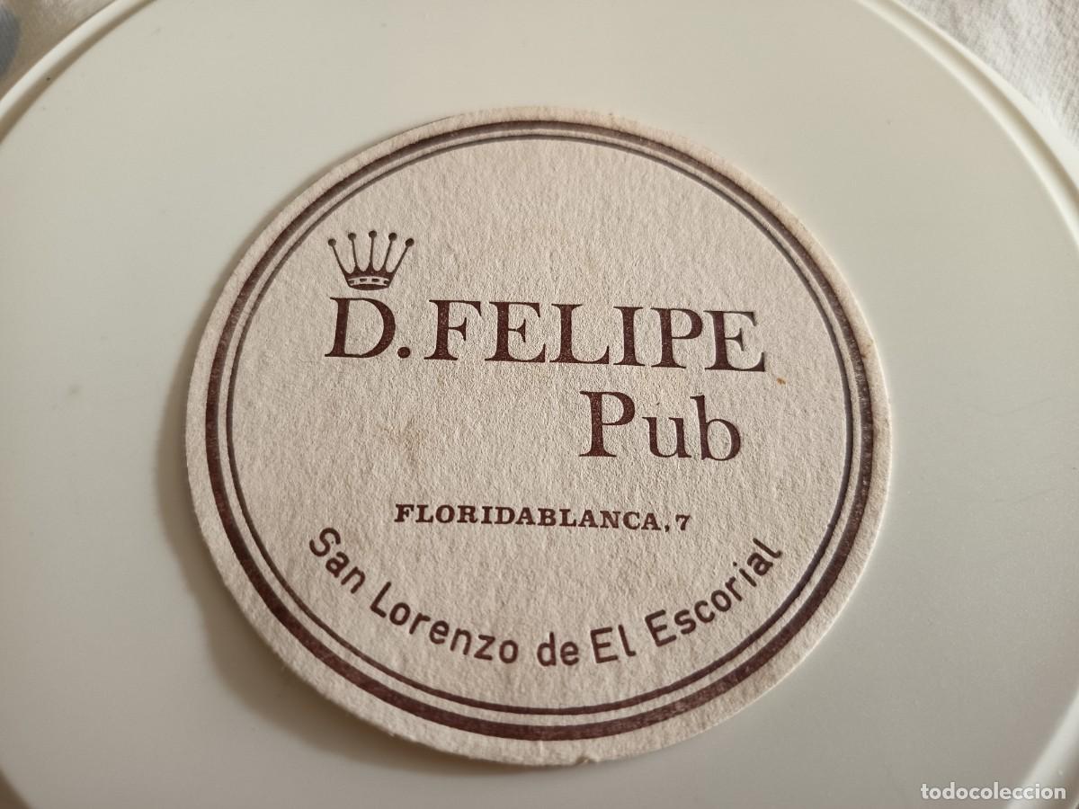 Collectionnisme Papier divers: POSAVASOS PUB D. FELIPE-SAN LORENZO DEL ESCORIAL-MADRID