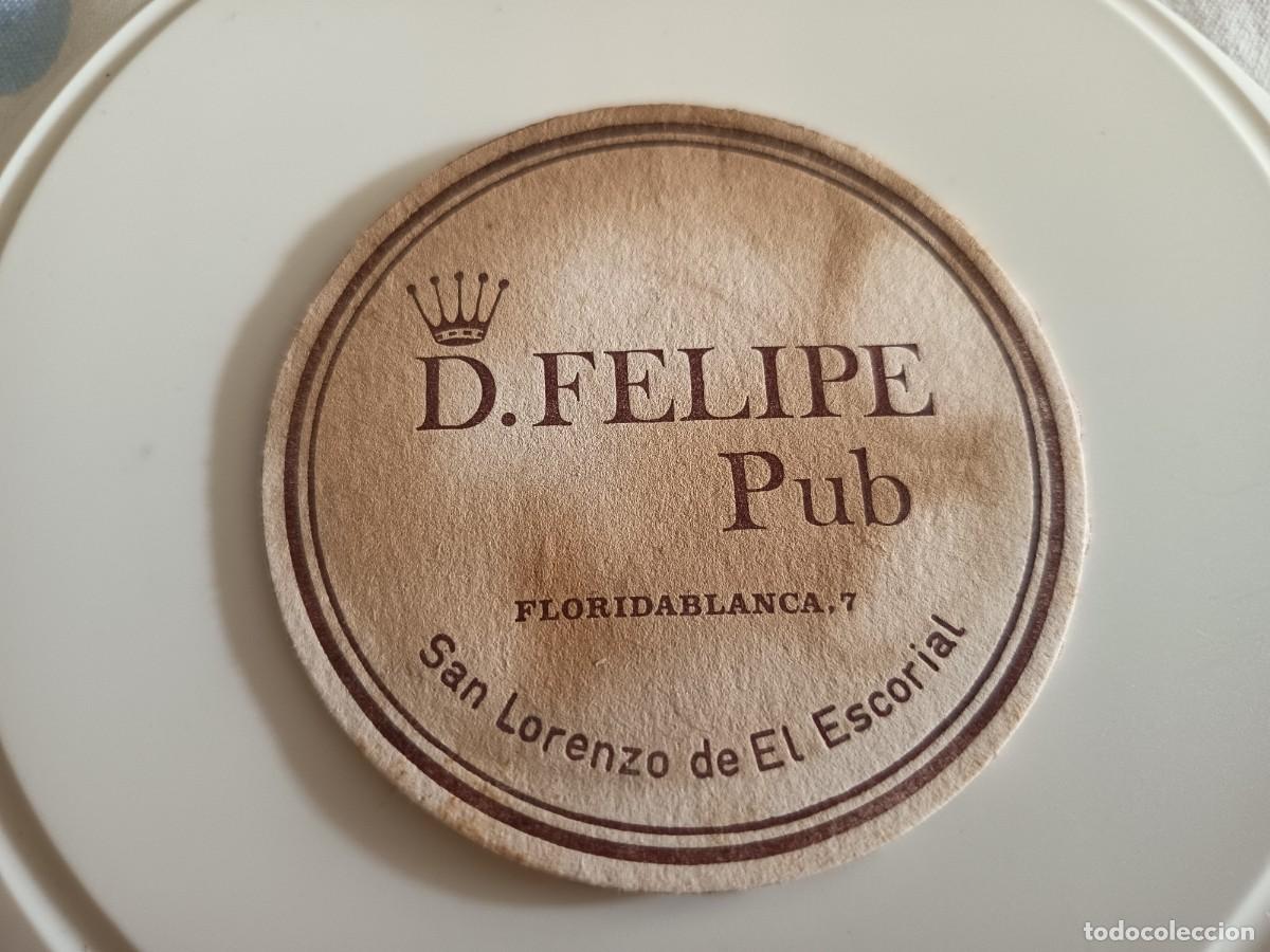 Collectionnisme Papier divers: POSAVASOS PUB D. FELIPE-SAN LORENZO DEL ESCORIAL-MADRID