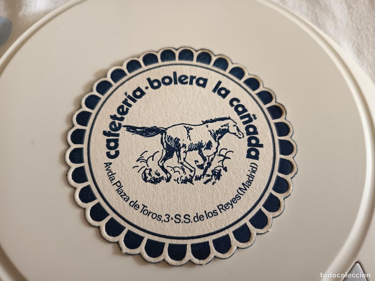 Altri oggetti di carta: POSAVASOS CAFETERIA BOLERA LA CA&Ntilde;ADA-SAN SEBASTIAN DE LOS REYES-MADRID