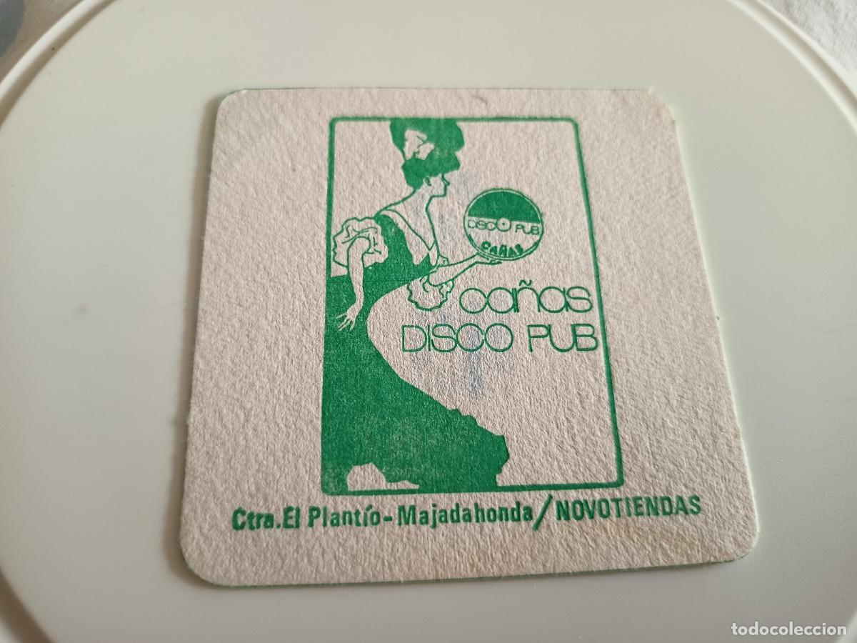 Collectionnisme Papier divers: POSAVASOS DISCO PUB CA&Ntilde;AS-MAJADAHONDA-MADRID