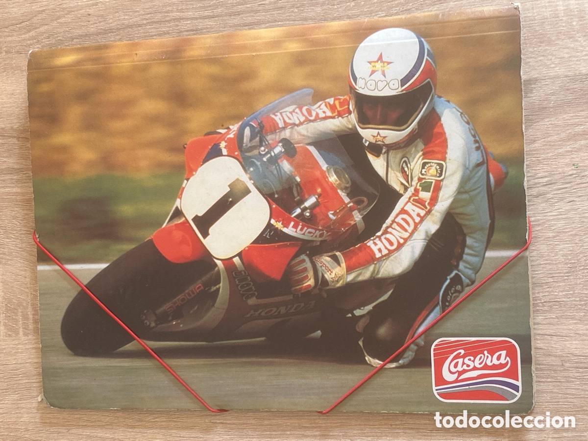 Collectionnisme Papier divers: Carpeta con separadores de la marca casera motos y f&oacute;rmula uno