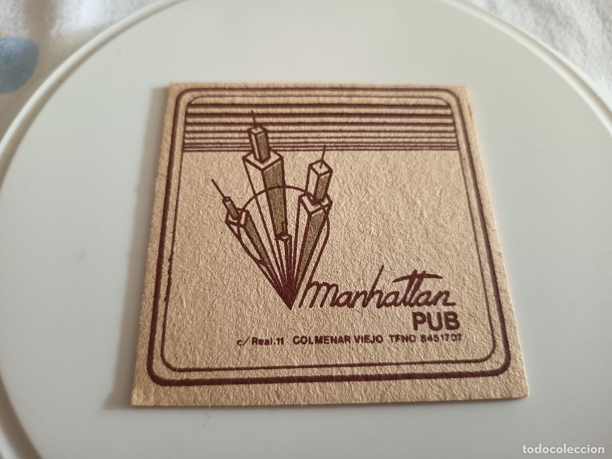Sammelleidenschaft Andere Papierartikel: POSAVASOS PUB MANHATTAN-COLMENAR VIEJO-MADRID