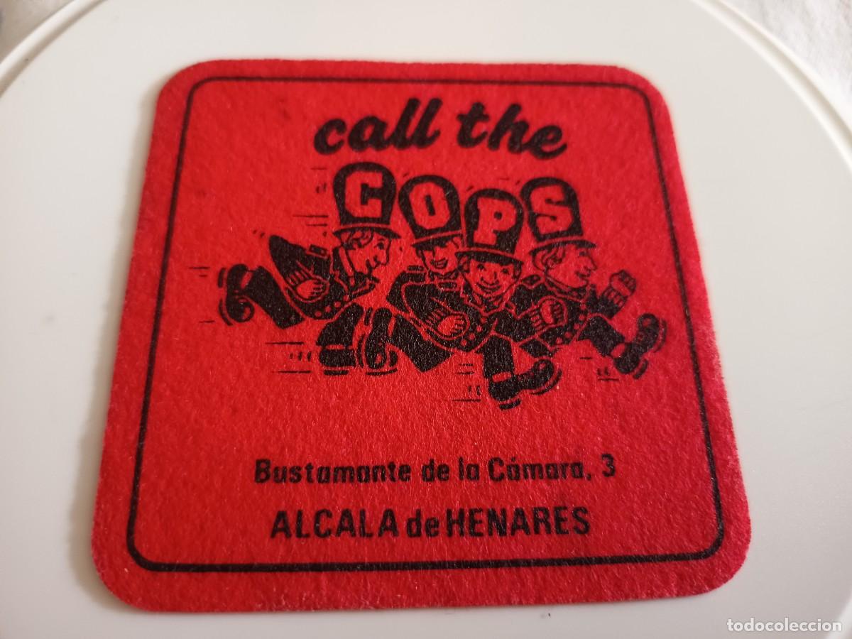 Sammelleidenschaft Andere Papierartikel: POSAVASOS PUB CALL THE COPS-ALCALA DE HENARES-MADRID