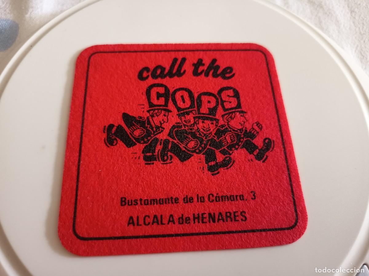 Sammelleidenschaft Andere Papierartikel: POSAVASOS PUB CALL THE COPS-ALCALA DE HENARES-MADRID