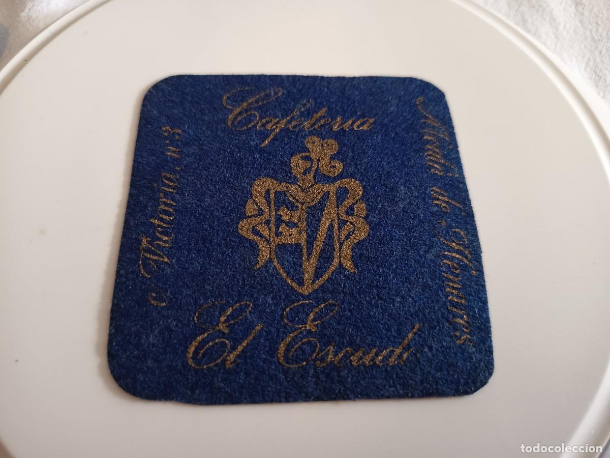 Otros art&iacute;culos de coleccionismo en papel: POSAVASOS CAFETERIA EL ESCUDO-ALCALA DE HENARES-MADRID