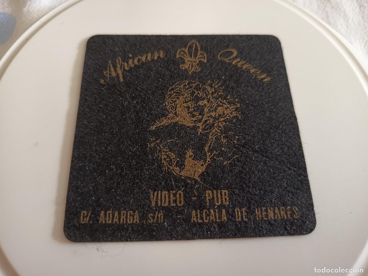 Otros art&iacute;culos de coleccionismo en papel: POSAVASOS PUB AFRICAN QUEEN-ALCALA DE HENARES-MADRID